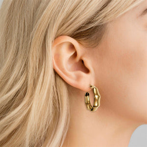 Bamboo Glam Earrings