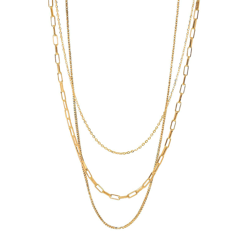 Golden Cascade Necklace