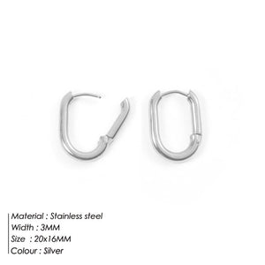 Steel Circlelet Earrings